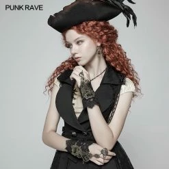 Punk Rave Store Womens Steampunk Gear Lace Gloves