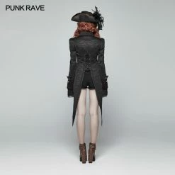 Punk Rave Store Gothic Dress Swallow Tail Coat