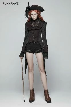 Punk Rave Store Gothic Dress Swallow Tail Coat