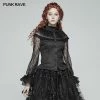 Punk Rave Store Gothic Steampunk Steampunk Translucent Lace Sleeve Vintage Shirt