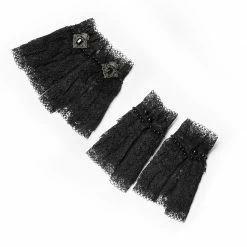 Punk Rave Store Steampunk Bronze Pattern Buckle Lace Glove 10 Punk Rave Store Steampunk Bronze Pattern Buckle Lace Glove