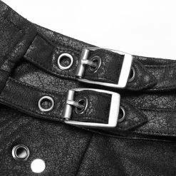 Punk Rave Store Punk Asymmetric One-arm Short Coat