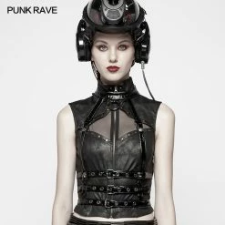 Punk Rave Store Women Punk Spine Shaped Accessory