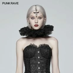 Punk Rave Store Victoria Ruffle Lace Decoration Collar Collars & Chokers
