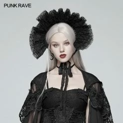 Punk Rave Store Victoria Ruffle Lace Decoration Collar Collars & Chokers 16 Punk Rave Store Victoria Ruffle Lace Decoration Collar Collars & Chokers