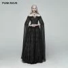 Punk Rave Store Retro And Elegant Dark Gothic Off Shoulder Victoria Long Lace Dress