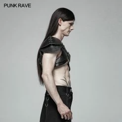 Punk Rave Store Steampunk Thick Three-dimensional Armor One Shoulder Strap