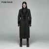 Punk Rave Store Men Goth Vampire Master Mid-length Jacket V-neck Long Sleeve Coat