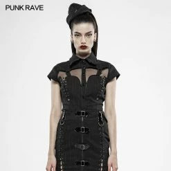 Punk Rave Store Judge's Game Army Shirt