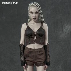 Punkravestore 2021 Steampunk Vest Gothic Steampunk