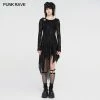 Punkravestore Dark Snakescale Shadow Flower Dress