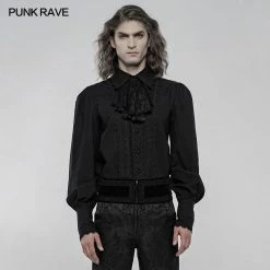 Punkravestore Gothic Gorgeous Long Sleeve Shirt