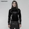 Punkravestore Gothic Imitation Shark Skin Long Sleeve T-shirt