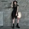Punkravestore 2020 Daily Lace Dress Women