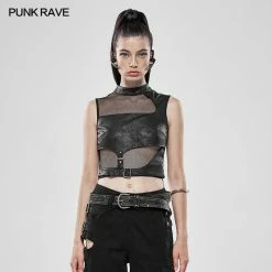 Punk Rave Store Punk Steel Phantom Sleeveless Vest