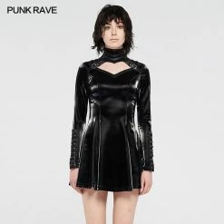 Punkravestore 2020 Steampunk Short Dresss