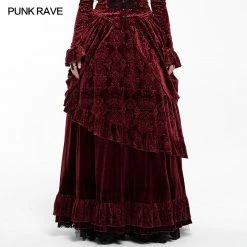Punkravestore Victoria Gorgeous Court Long Skirt