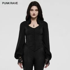 Punkravestore Gothic Court Blouse