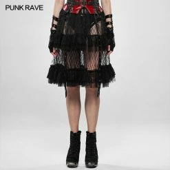 Punk Rave Store Lolita's Taboo Cage Skirt