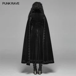 Punk Rave Store Gothic Vintage Gorgeous Long Coat V-neck Cloak For Women