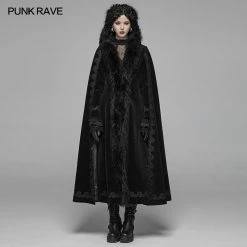 Punk Rave Store Gothic Vintage Gorgeous Long Coat V-neck Cloak For Women