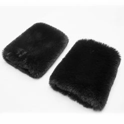 Punk Rave Store Gothic Women Gorgeous V-neck Long Coat With Detachable Imitation Wool Cuffs 12 Punk Rave Store Gothic Women Gorgeous V-neck Long Coat With Detachable Imitation Wool Cuffs