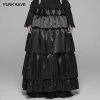 Punk Rave Store Gothic Lolita Gothic Multi Layered Dress With Elastic Band