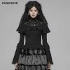 Punk Rave Store Gothic Lolita Lolita Lace Turtleneck Long Sleeve T-shirt