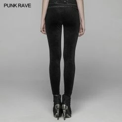 Punk Rave Store Steam Punk Leggings Women Personalized Pants