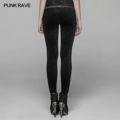 Punk Rave Store Steam Punk Leggings Women Personalized Pants