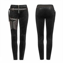 Punk Rave Store Steam Punk Leggings Women Personalized Pants