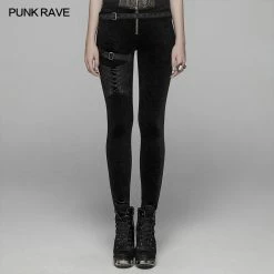 Punk Rave Store Steam Punk Leggings Women Personalized Pants