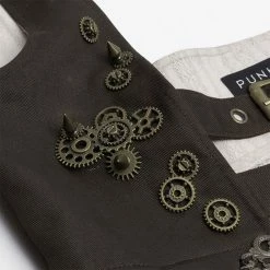 Punk Rave Store Steam Punk Lolita Dress With Lace-up Back