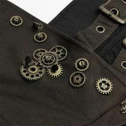 Punk Rave Store Steam Punk Lolita Dress With Lace-up Back