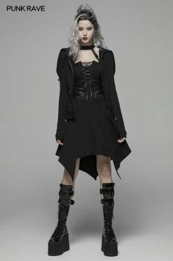 Punk Rave Store Dark Punk Halter Neck Short Dress 13 Punk Rave Store Dark Punk Halter Neck Short Dress