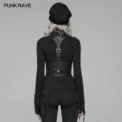 Punk Rave Store Punk Accessories Leather PU Vest 9 Punk Rave Store Punk Accessories Leather PU Vest