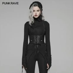 Punk Rave Store Punk Accessories Leather PU Vest