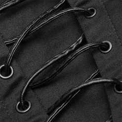 Punk Rave Store Dark Punk Micro-elastic Twill Long Shirt