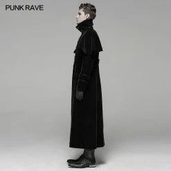 Punk Rave Store Cloak Military Uniform Long Coat Gothic Steampunk