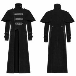 Punk Rave Store Cloak Military Uniform Long Coat Gothic Steampunk