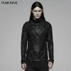 Punk Rave Store Dark Punk Turtleneck T-shirt