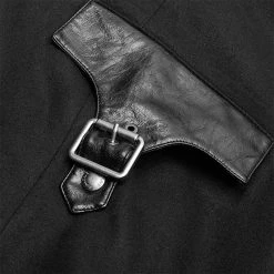 Punk Rave Store Punk Worsted Long Coat