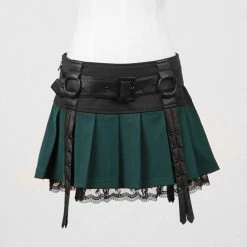 Punk Rave Store Elegant Sexy Short Tight Mini Gothic Skirt
