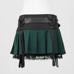 Punk Rave Store Elegant Sexy Short Tight Mini Gothic Skirt