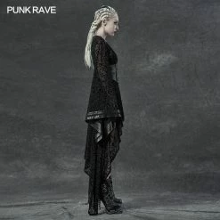 Punkravestore Gothic Asymmetrical Kimono