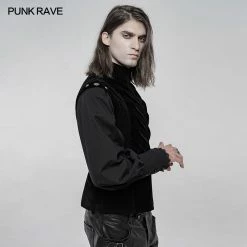 Punkravestore Gothic Vintage Goth Vest
