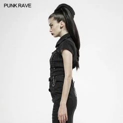Punk Rave Store Judge's Game Army Shirt