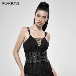 Punk Rave Store Love And Imprisonment Heavy Metal Imprisonment Waist Girdle