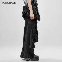 Punk Rave Store Steampunk Gorgeous Noble Fishtail Skirt