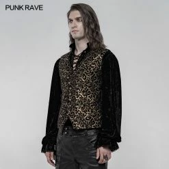 Punkravestore Gothic Gorgeous Jacquard Vest